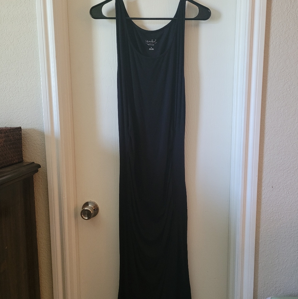 Black Sleeveless Maxi Dress